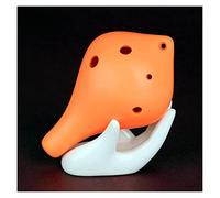 adultos Ocarinas Resina Plástica Ocarina 6 Agujeros Alto C-tune Plástico Seis Agujeros AC Ocarina Principiante Instrumento De Viento ocarina instrumento (Color : 05)