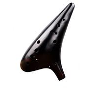 adultos Ocarinas Tecla C De Bajo De 12 Orificios (BC), Ocarina De Cerámica Ahumada, Instrumento Musical Nacional, Enseñanza Para Principiantes, Tocando Ocarina ocarina instrumento