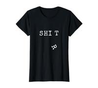 Adultos Papá S.H.I.T The Fun Dad Comedy Camiseta gráfica económica, Mujer, Negro, M