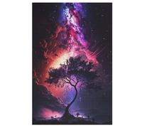 Adultos Puzzle Cosmic Tree of Life 1000 Piezas, Juguetes para Niños, Juegos Familiares, Puzzles EduChative Niños Y Niñas 78×53cm
