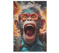 Adultos Puzzle Monkey 1000 Piezas, Juguetes para Niños, Juegos Familiares, Puzzles EduChative Niños Y Niñas (78×53cm)