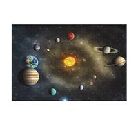 Adultos Puzzle Sistema Solar 1000 Piezas, Juguetes para Niños, Juegos Familiares, Puzzles Educativos Niños Y Niñas (75×50cm)
