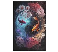 Adultos Puzzle Yin and Yang Journey 1000 Piezas, Juguetes para Niños, Juegos Familiares, Puzzles EduChative Niños Y Niñas (78×53cm)