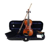 Adultos Violín Matte Antique Maple Violin Violín Ebony Piezas De Ébano Tamaño Completo Estudiantes Principiante Violín 1/4,1/2,3/4,4/4 W/Funda Arco Cueras De Rosinas (Size : 1/4)