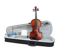 Adultos Violín Principiante Matte Antiguo Arce Violín Acústico Violín Tamaño Completo Estudiantes Violín 1/8,1/4,1/2,3/4,4/4 W/Caja De Arco De Arco Cuerdas (Size : 4/4)