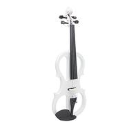 Adultos Violín Violín Electroacústico Jugando Instrumento De Práctica Instrumento De Cuerda (Size : White)