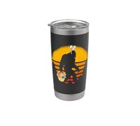 Adults and Kids Easter Basket Bigfoot Funny Bunny Ears Yeti Vaso térmico de acero inoxidable de doble pared