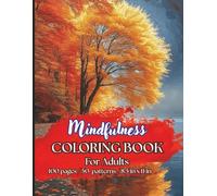 Adults coloring book. 100 pages, 50 nature patters. Single sided page makes perfect for markers, gel pens, color pencils. Well - designed Nature for ... Perfect gift idea for all occasions.