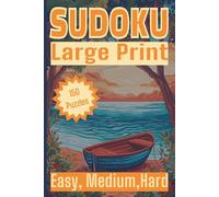 Adults Large Print Sudoku Puzzle Book: With Inspirational Quotes and Fun Sudoku Facts