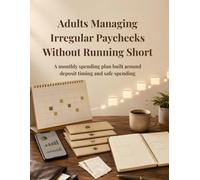 Adults Managing Irregular Paychecks Without Running Short: A monthly spending plan built around deposit timing and safe spending: Budgeting for ... Spending Control, and Financial Stability