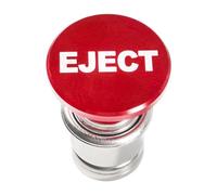 Adunsiaoto 12V Encendedor De Metal Para Automóviles Y Motocicletas, Tapa Protectora Para El Encendedor Del Automóvil, Cubierta Metal Del Inflamador De Cigarrillos Automóviles(Rojo EJECT)