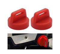 Adunsiaoto 2 Piezas Encendido Interruptor Llave Llavero Cubierta, ATV Encendido Llave Cubiertas Tapa, UTV Encendido Llave Cubierta Tapa, Encendidos Llaves Llavero Cubierta silicona(Rojo)