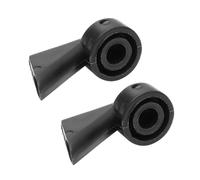 Adunsiaoto 2 Piezas Número De Pieza De Repuesto Parabrisas 8K9955985A, Nylon Material Fácil Uso Gran Cobertura Limpiaparabrisas Trasero Boquilla, Boquilla Spray Limpiacristales Trasero