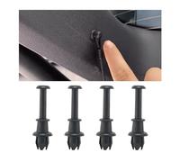 Adunsiaoto 4 Piezas Clips de Cuerda para Estantería de Paquete Coche, Cuerda Estante de Maletero Trasero Coche, Clips de Sujeción Colgador de Cuerdas para Estante Trasero Coche, Accesorios Automoción