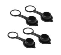 Adunsiaoto 4 Piezas Tapa Del Encendedor, Tapa Protectora Para El Encendedor Del Coche, Capa Para Ignitor De Cigarrillos De Coche 12 V, Universales Capa Toma Ignitor Automóvil Moto Goma Impermeable