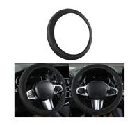 Adunsiaoto Antideslizante Transpirable Suave Durable del Volante del Coche De Accesorios, Elástico Stretch Volante Cubierta, Cubre Timón Transpirable Y Antideslizante Accesorios Coche(Negro)