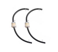 Adunsiaoto Filtro De Combustible Universal, Filtro Gasolina Motos, Kit De Filtro Manguera Gasolina, Filtros Combustible En Línea, Para Motos Scooters Motor Atv Cortadoras De Césped(Beige)