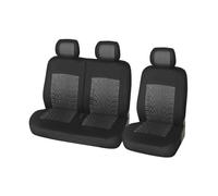 Adunsiaoto Fundas De Asiento para Furgonetas, Funda De Asiento De Camión 2+1 para Conductor Individual Y Pasajero Doble, Fundas Coche Asientos Accesorios Universales para SUV Camión Transportar