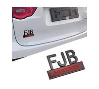 Adunsiaoto Pegatinas De Coches De Metal 3D, 3D Metal Badge Emblem Badge Car Decal Sticker Outdoor Accessories Aleación Zinc, Auto Insignia Universal Autoadhesiva Pegatina del Vehículo(Negro/Rojo)