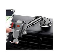 Adunsiaoto Soporte Movil Coche, Suporte Telemovil Carro Universal, Soporte Móvil Coche Ventosa, Salpicadero Porta Movil Coche para Teléfonos, Parabrisas 360° Soporte Móvil Coches Salpicadero(Rojo)