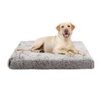 ADUODAO Cama ortopédica para mascotas con parte inferior antideslizante para labrador, pastor alemán, golden retriever, almohada de ansiedad para perros, cojín rectangular para gatos (75 x 50 x 7 cm