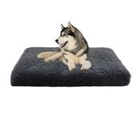 ADUODAO Camas ortopédicas para perros grandes, medianos y pequeños, colchón grande lavable, rectangular, calmante para cachorros, tapete de felpa para mascotas con parte inferior antideslizante (120 x