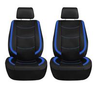 ADUYHCZ Fundas Asientos Coche, para FIAT Panda Classic/Pandazzurri/Panda City Cross Impermeable Transpirable Protector de Asiento Cubreasientos Delanteros Accesorios,C