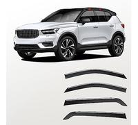 ADUZA Coche Deflectores Cortavientos para Volvo XC40, Deflectores de Viento Ventanas Laterales Delantera Trasera Protector de Humo de Lluvia Visera