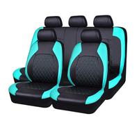 ADUZA Funda Asiento Coche para SsangYong Tivoli/Tivoli XLV/Tivoli Ultimate/Tivoli Le 2000-2023 2024, Fundas Asientos Coche universales Protectores Interior Accesorios,Blue-Green