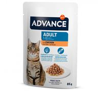 Advance Adult - Comida húmeda para gatos adultos - Pollo - Cantidad: 85 g [STOCK-OFF]
