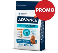 Advance Adult Medium - Pienso seco para perros medianos - Pollo y arroz - Cantidad: 3 kg [PROMO]