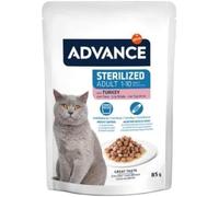 Advance Comida Húmeda para Gatos Adultos Esterilizados con Pavo - 85g