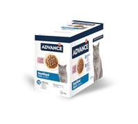 Advance Comida Húmeda para Gatos Adultos Esterilizados con Pavo, Multipack 12 x 85 g, Total 1.02 kg