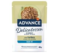 Advance Delicatessen - Alimento húmedo para gato adulto - Pavo - Cantidad: 85 g