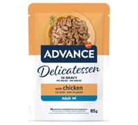 Advance Delicatessen - Alimento húmedo para gato adulto - Pollo - Cantidad: 85 g