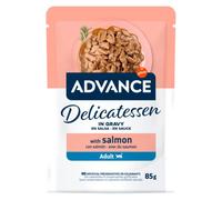 Advance Delicatessen - Alimento húmedo para gato adulto - Salmón - Cantidad: 85 g