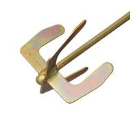 Advance Equipment MFG Co. - Mini mezclador de boomerang con protector de cubo, mezcla más de 1 galón de barro, pintura, mortero y más, compacto y duradero, modelo BR38, más de 100 años de propiedad