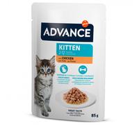 Advance Kitten - Comida húmeda para gatitos - Pollo - Cantidad: 85 g