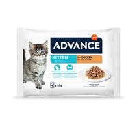 Advance Kitten Pollo Salsa Sobres para Gatos 4 x 85 gr