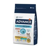 Advance Sensible Esterilizado - Pienso seco para gatos esterilizados con sensibilidades - Salmón y arroz - Cantidad: 10 kg