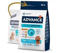 Advance Puppy Medium - Pienso seco para perros medianos - Pollo y arroz - Cantidad: 3 kg