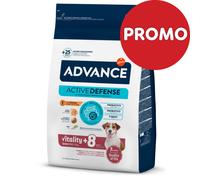 Advance Mini Senior, Pienso para Perros Senior de Razas Pequeñas con Pollo, 3kg