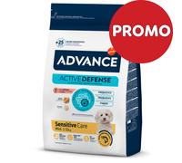 Advance Sensitive Mini - Pienso para perro adulto pequeño con sensibilidades - Salmón y arroz - Cantidad: 3 kg