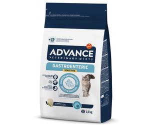 Advance VET Gastroenteric Sensitive - Pienso para gato adulto con problemas digestivos - Cantidad: 1,5 kg