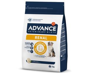 Advance VET Renal - Pienso para perros adultos con insuficiencia renal - Cantidad: 3 kg