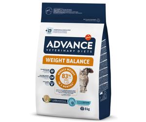 Advance VET Weight Balance - Pienso para gato adulto con sobrepeso - Cantidad: 8 kg