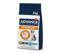 Advance Veterinary Diets Weight Balance Medium & Maxi, Pienso para Perros con Problemas de sobrepeso, 3kg