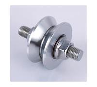 Advanced 304SS Sliding Door Roller: Universal V/U/H Track Pulley with Silent Bearing & Double-End Bolt | Professional Antirust Upgrade (naranja)