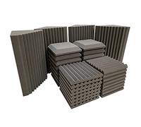 Advanced Acoustics Wedge Euphonic Studio Stater Kit - Pequeña - 4 trampas de graves y 32 azulejos acústicos