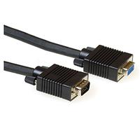 Advanced Cable Technology AK4211 1m VGA (D-Sub) VGA (D-Sub) Negro cable VGA - Cables VGA (1 m, VGA (D-Sub), VGA (D-Sub), Negro, Macho/Hembra)